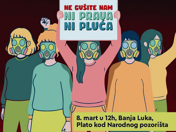 Marš u Banjaluci: "Ne gušite nam ni prava ni pluća"