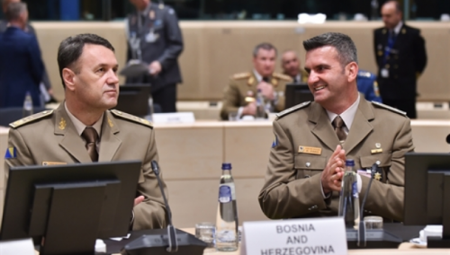 Mašović na sastanku načelnika generalštabova EU