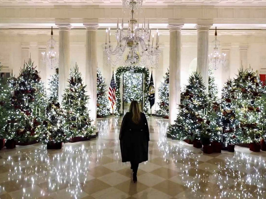 Melania Trump okitila Bijelu kuću, postavljeno više od 10.000 plavih leptira