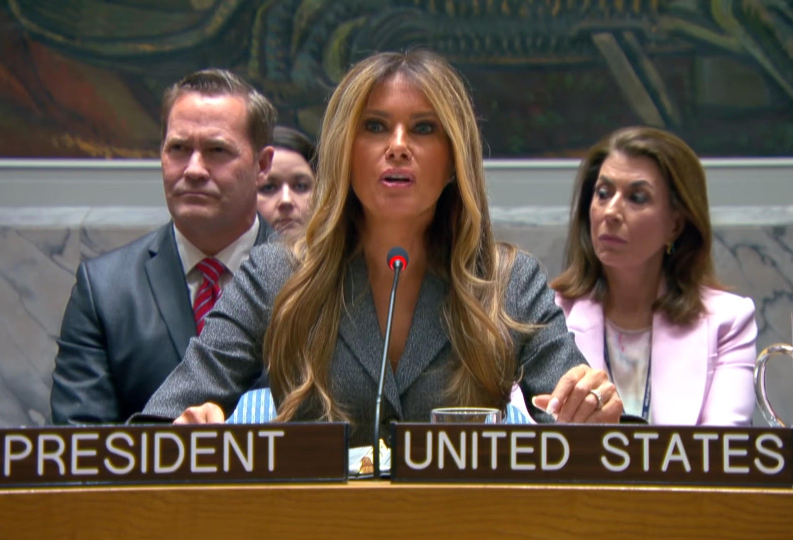 Melania Trump predsjedavala sjednicom Vijeća sigurnosti UN