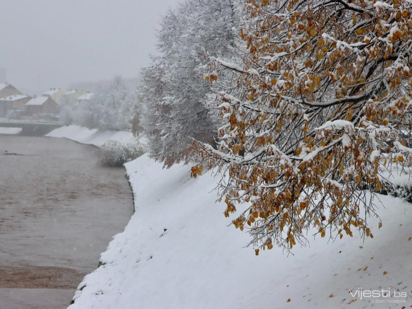 Meteorološki alarm: Snijeg i kiša zahvaćaju veći dio zemlje