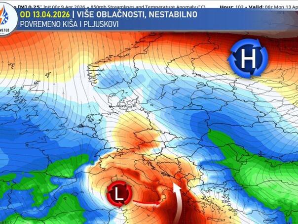 Meteorolozi najavili: U BiH stiže "prljava kiša"