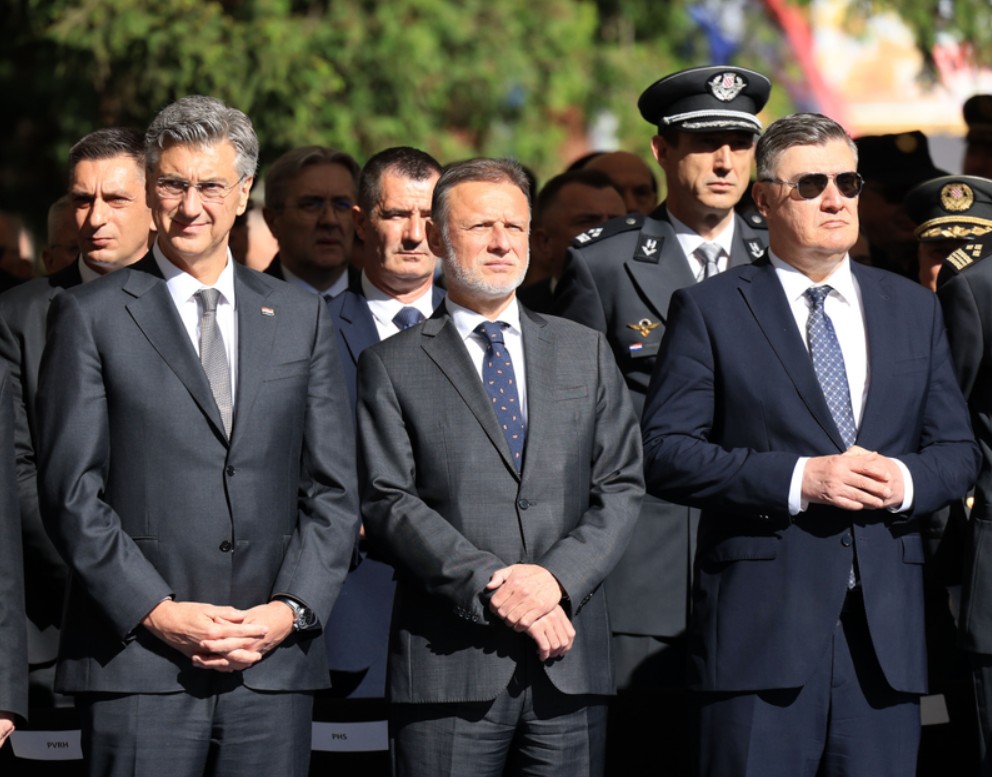 Milanović i Plenković zajedno na obilježavanju 31. godišnjice Bljeska