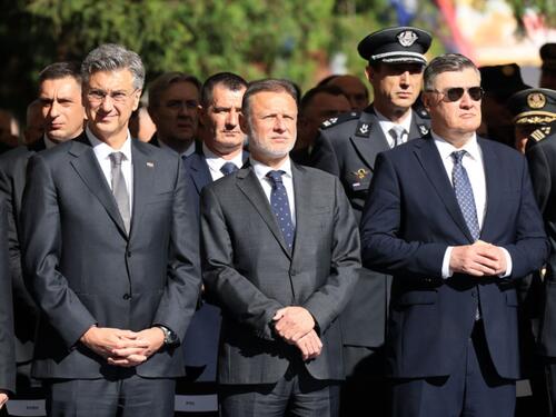 Milanović i Plenković zajedno na obilježavanju 31. godišnjice Bljeska