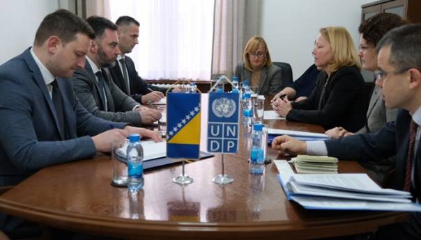 Ministar Košarac primio delegaciju UNDP-a