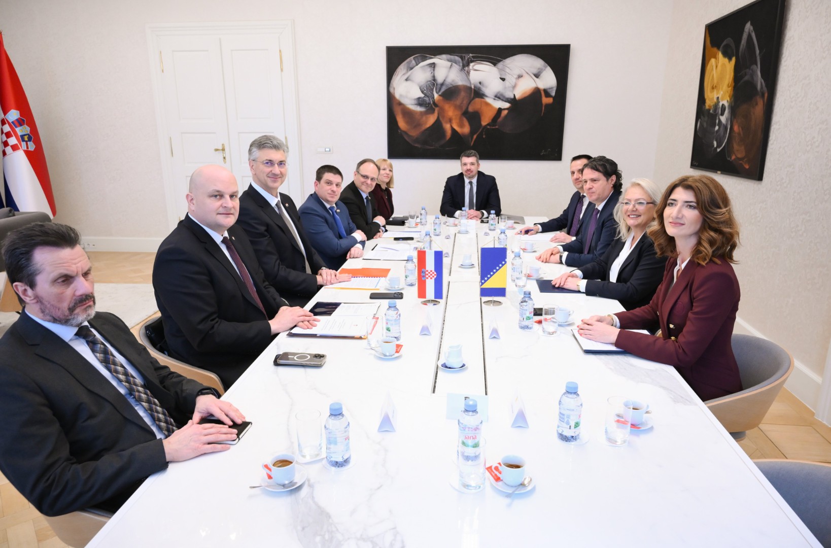 Ministri iz Vlade FBiH kod Plenkovića: Evo detalja