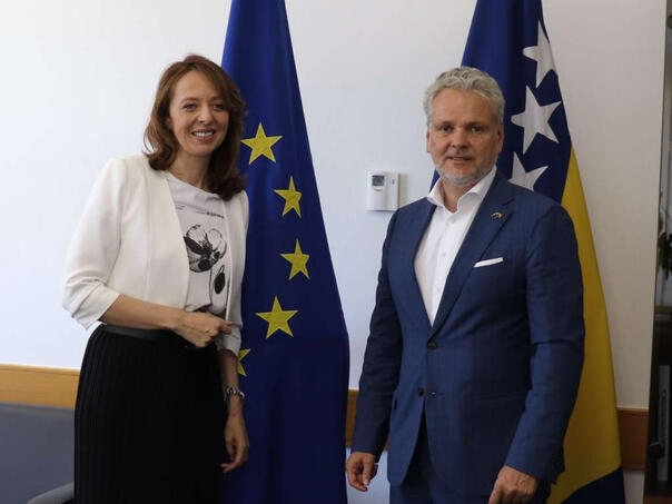 Ministrica Bošnjak razgovarala sa Sattlerom o putu BiH ka EU