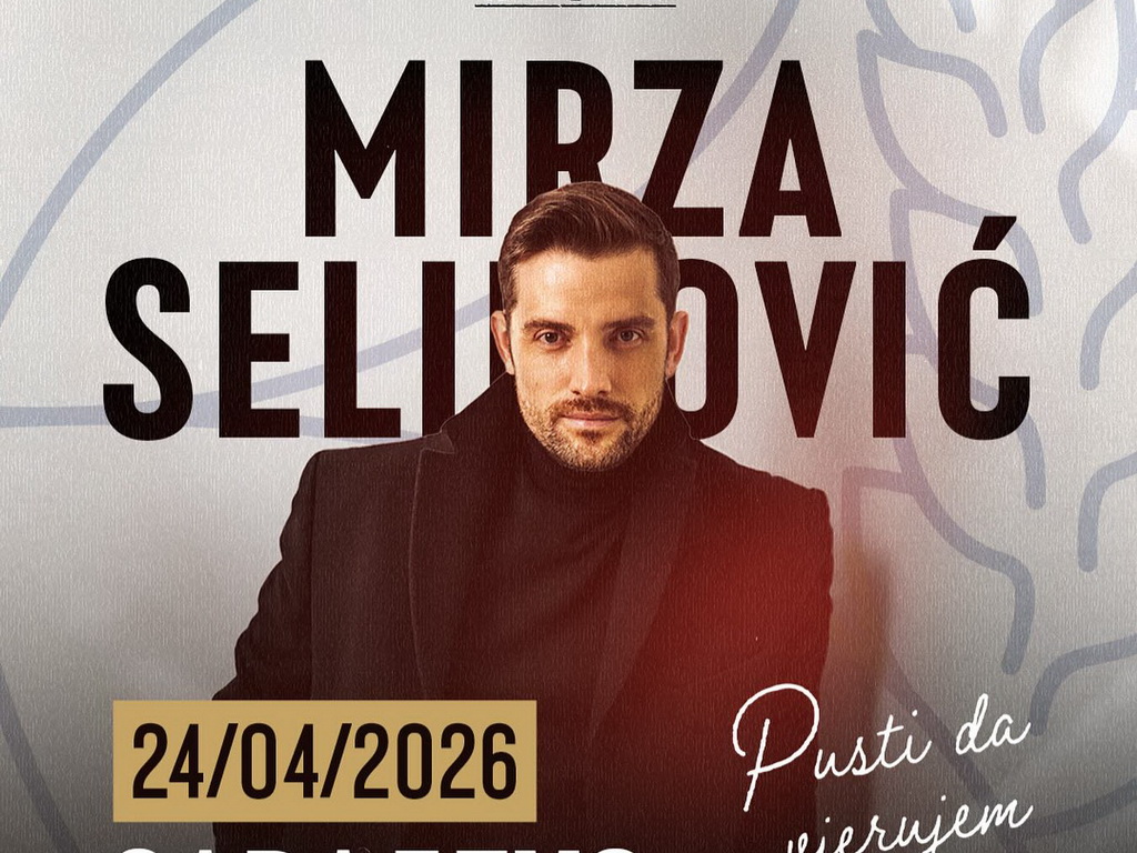 Mirza Selimović najavio prvi solistički koncert u Sarajevu