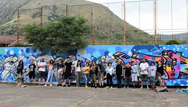 Mladi Mostarci učili o počecima i postojećim pravilima graffiti kulture