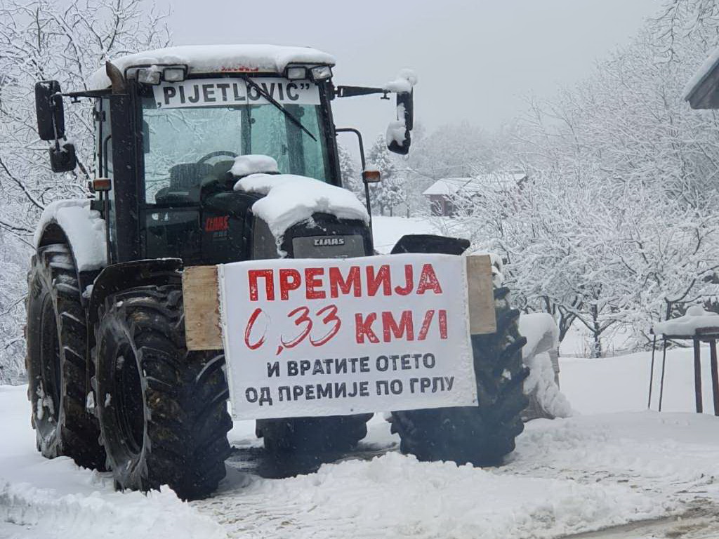 Mljekari u RS protestuju zbog smanjenog otkupa, traže povećanje premije