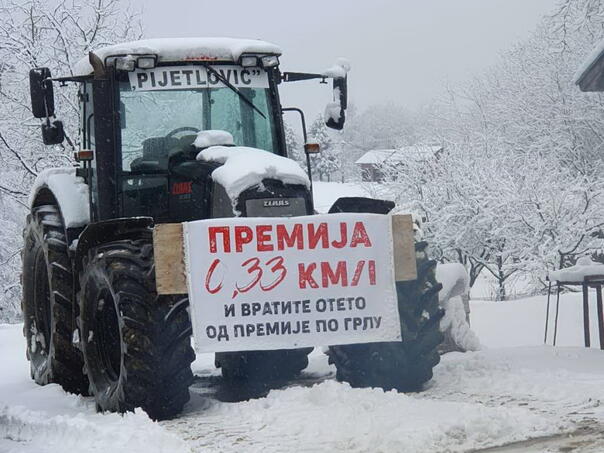 Mljekari u RS protestuju zbog smanjenog otkupa, traže povećanje premije
