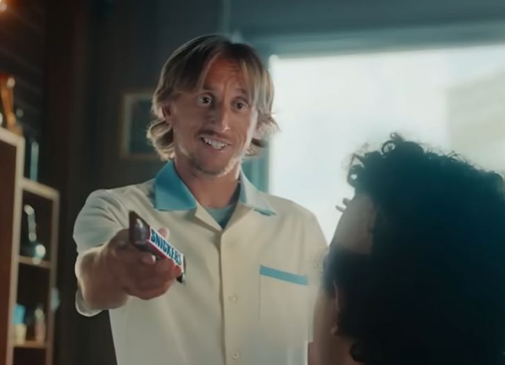 Modrić snimio urnebesnu reklamu za Snickers