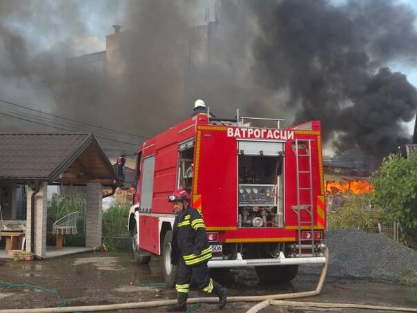 Modriča: Požar uspješno lokalizovan