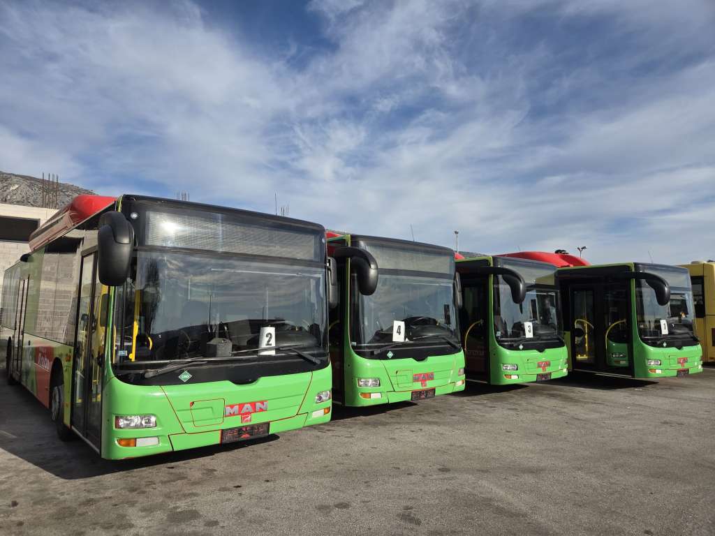 Mostar bus u promet pušta četiri autobusa koji voze na komprimirani prirodni plin