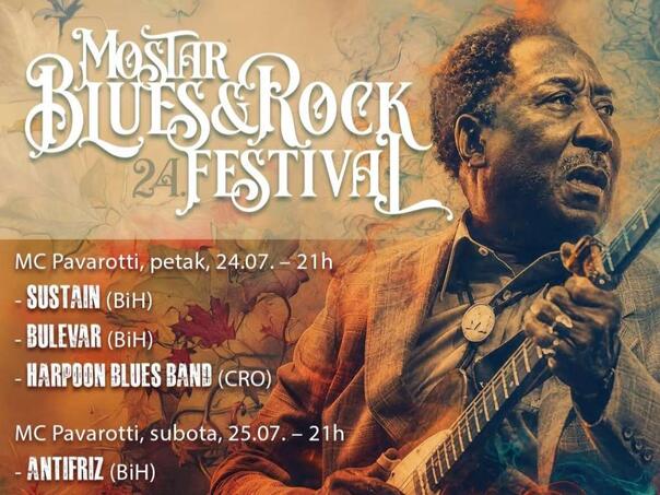 Mostar domaćin 24. Blues & Rock Festivala: Stižu regionalna rock imena