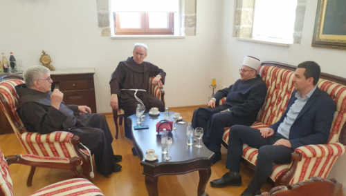 Muftija posjetio Hercegovačku franjevačku provinciju Uznesenja BDM