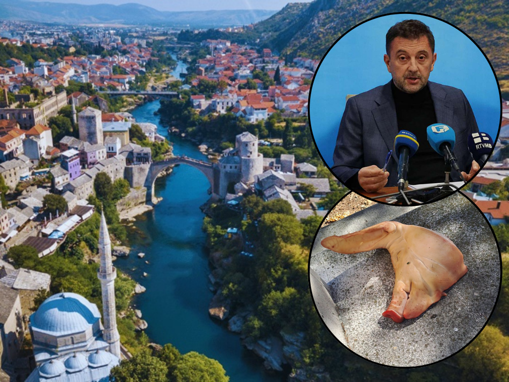 Policija i gradonačelnik Mostara se oglasili o svinjskoj glavi na mezarju