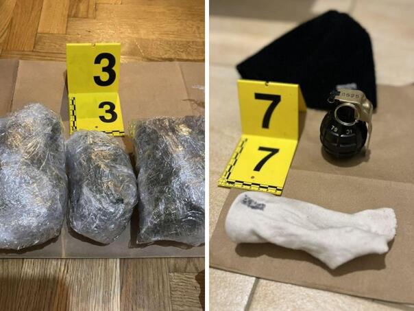 MUP KS zaplijenio drogu i oružje u akciji "Combo"