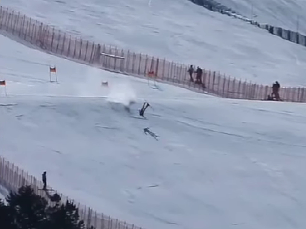 Muzaferija objavila snimak svog teškog pada na stazi