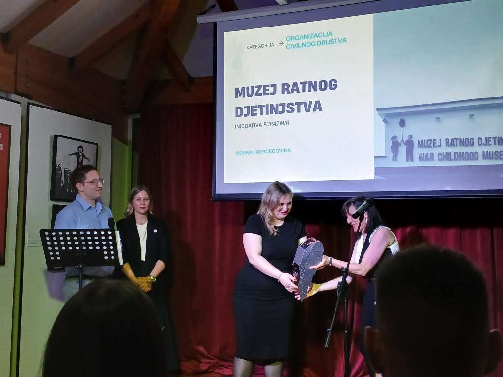 Muzej ratnog djetinjstva dobitnik regionalne nagrade za program "Furaj mir"