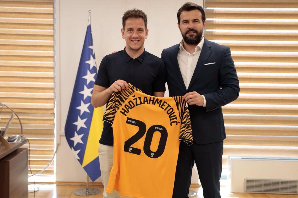 Muzur ugostio Hadžiahmetovića: "Naš Ilidžanac ide na SP"