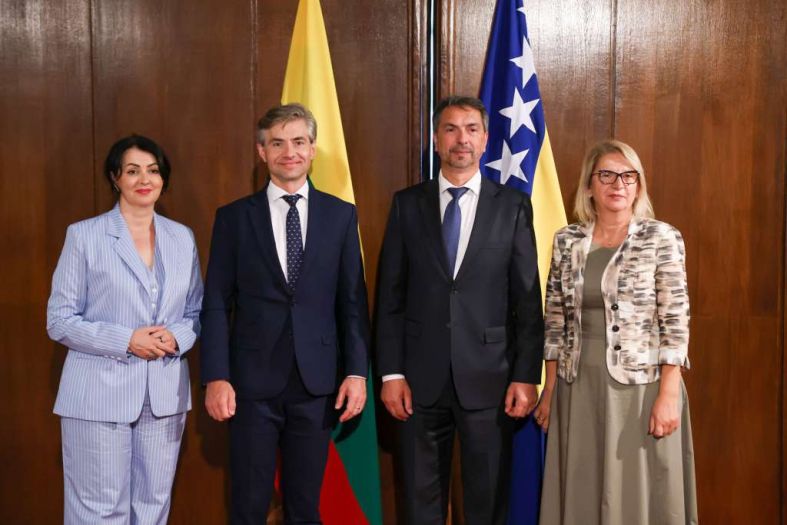 MVP Litvanije: Naša je zemlja pouzdan partner BiH na EU putu