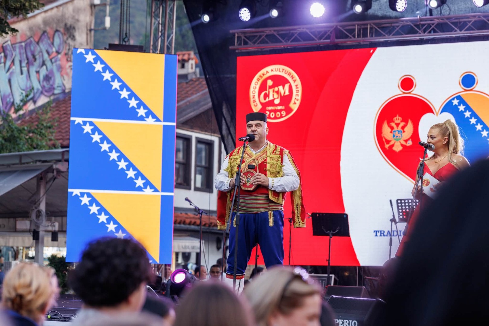 Na Baščaršiji obilježen Dan državnosti Crne Gore kroz "Veče tradicije i prijateljstva"