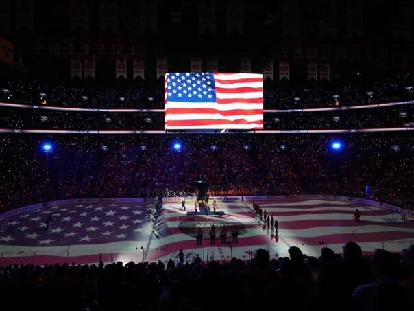 Na hokejaškom derbiju u Montrealu izviždana američka himna