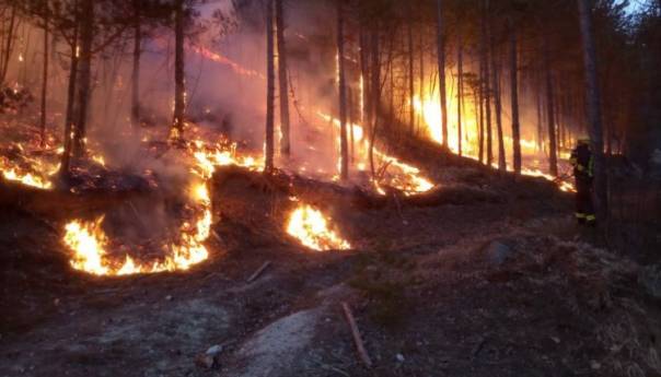 Na području općine Konjic od jučer aktivno šest požar