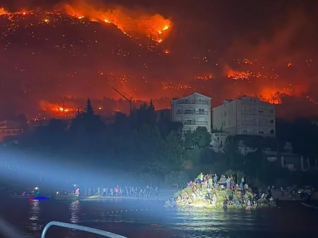 Na požarištu kod Omiša nađeno mrtvo tijelo