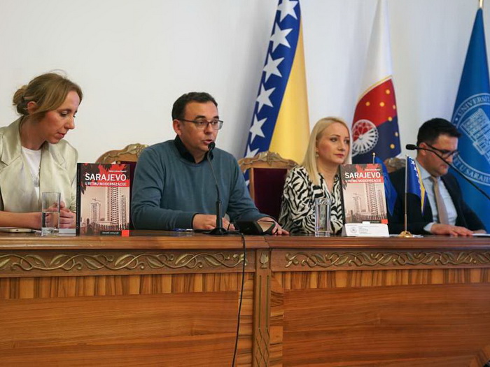 Na UNSA predstavljena knjiga o urbanoj transformaciji Sarajeva u godinama prošlog stoljeća