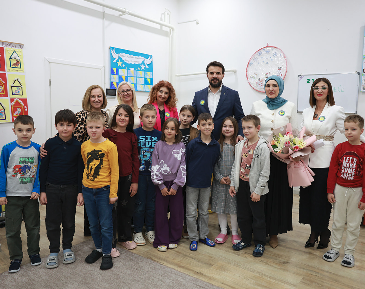 Načelnik Muzur i ministrica Hota-Muminović obišli renoviranu Prvu osnovnu školu Ilidža