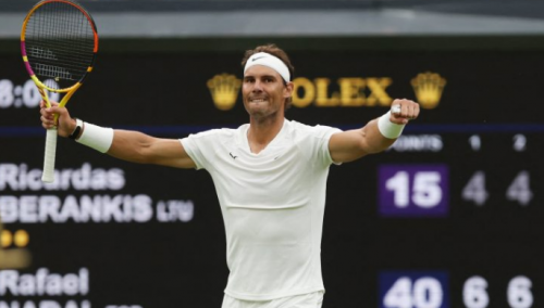 Nadal se plasirao u 3. kolo Wimbledona: Kiša prekinula meč, ali ne i sjajan ritam Španca
