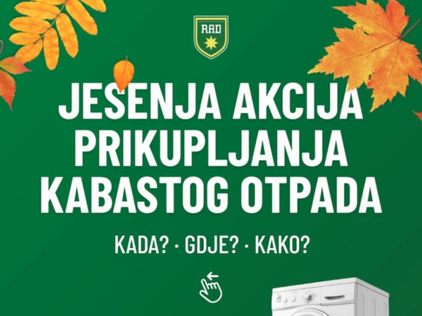Najavljena jesenja akcija prikupljanja kabastog otpada na području KS