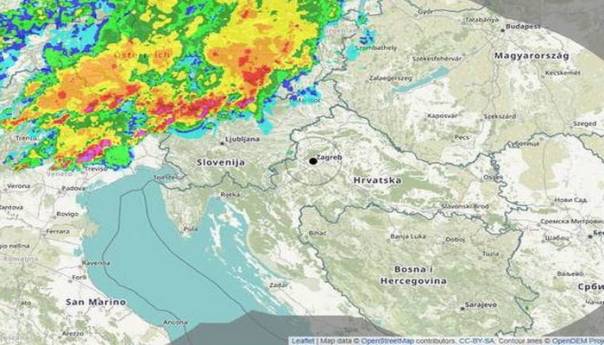 Najavljeno nevrijeme u Hrvatskoj, očekuju se olujni udari vjetra