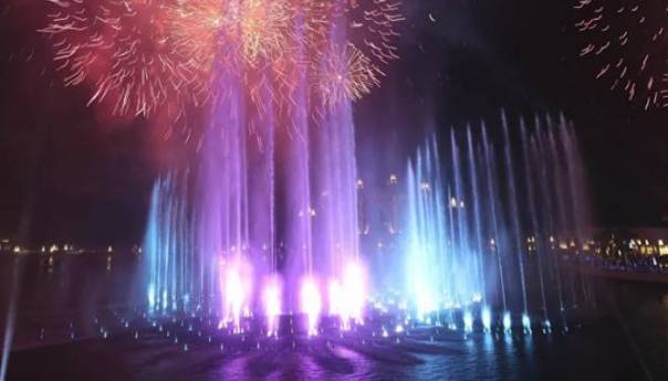 Najveća fontana na svijetu puštena u rad