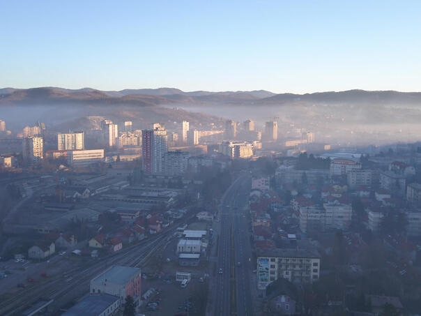 Najzagađeniji vazduh jutros u Tuzli