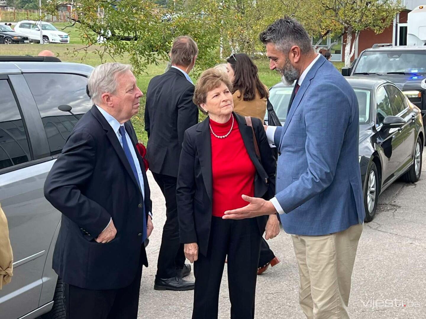 Američka senatorica Shaheen stigla u posjetu Srebrenici