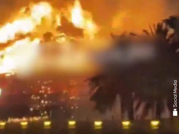 Napad dronom izazvao požar na ogromnom naftnom polju u UAE