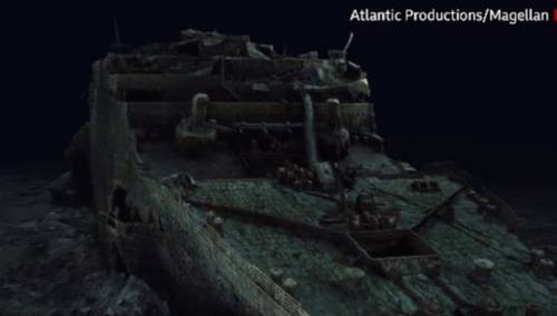 Napravljena kompletna 3D snimka Titanica