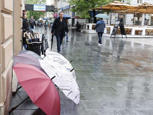 Narednih dana oblačno sa kišom i pljuskovima