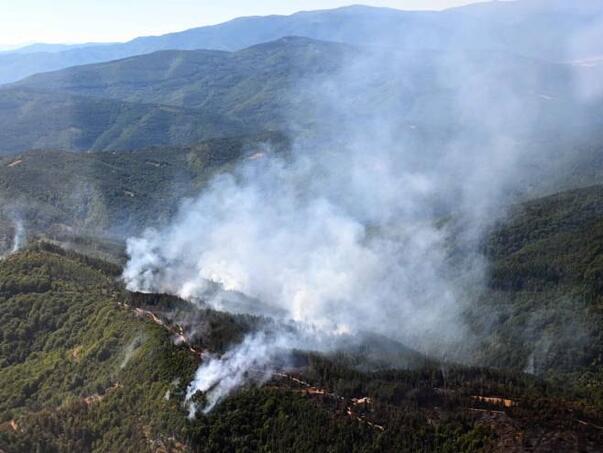 Nastavlja se borba sa požarom na Staroj planini