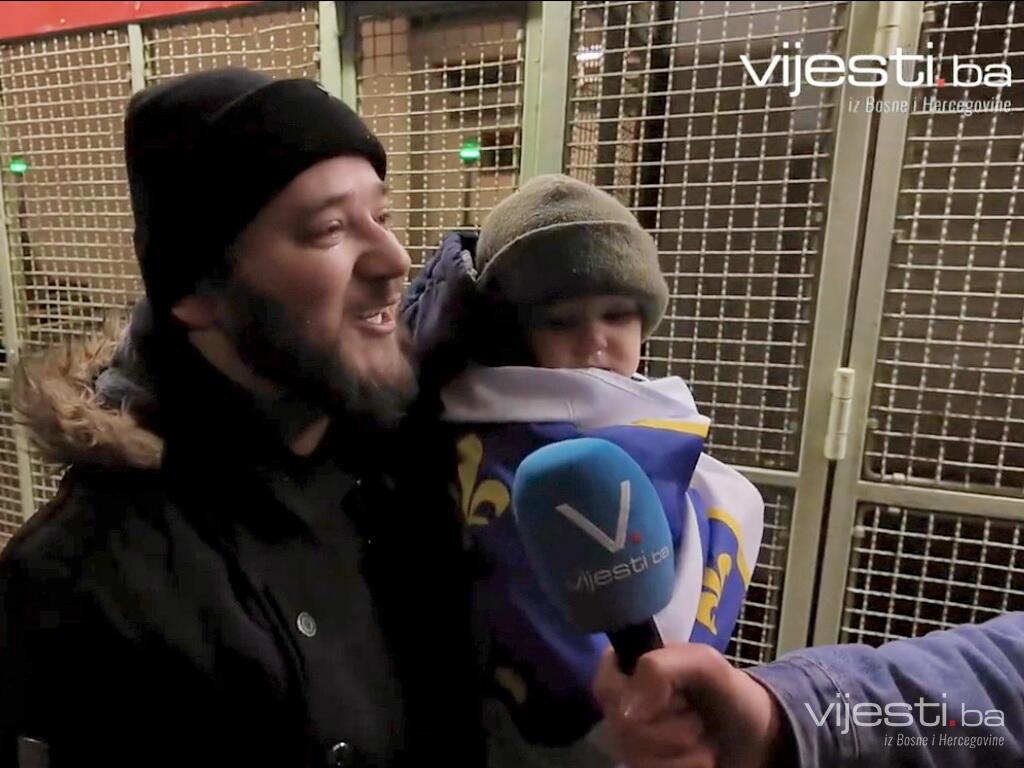 Navijači BiH u Beču: Sutra slavimo, Džeko će odlučiti