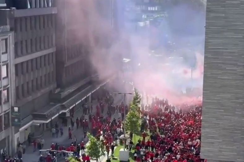 Nerealne scene: Albanski navijači preplavili njemačke ulice, ima ih više od 50 hiljada