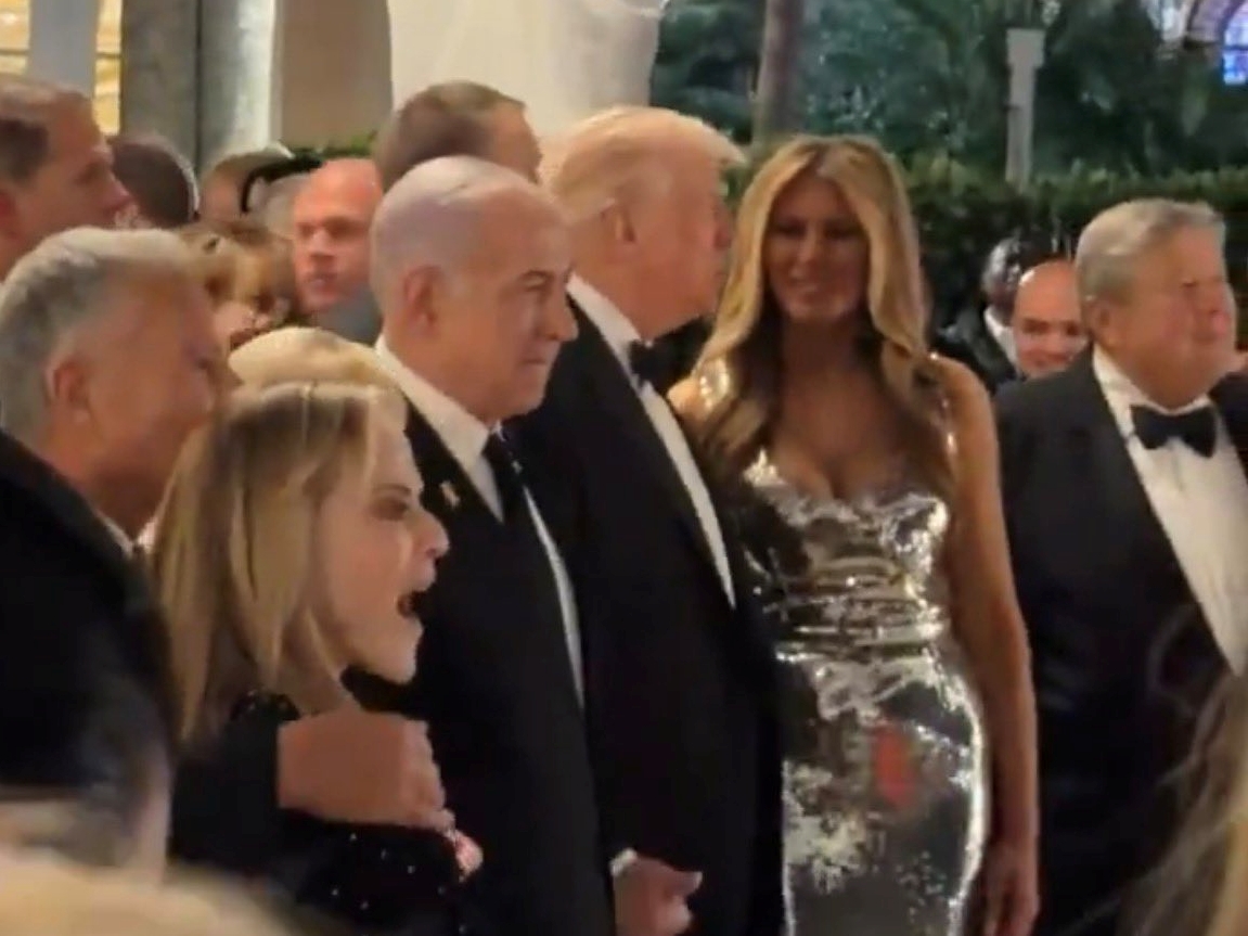 Netanyahu na Trumpovoj novogodišnjoj zabavi