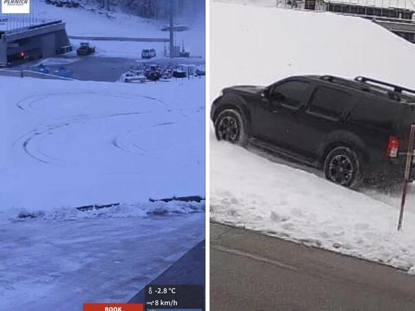 Neviđeni vandalizam na skijalištu: Terenskim vozilom uništio dječje skakaonice