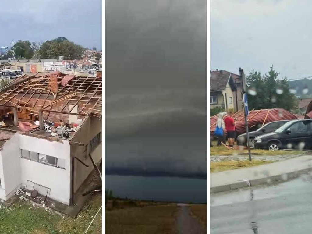 Nevrijeme pogodilo sjeverozapad BiH: Prnjavor ostao bez struje