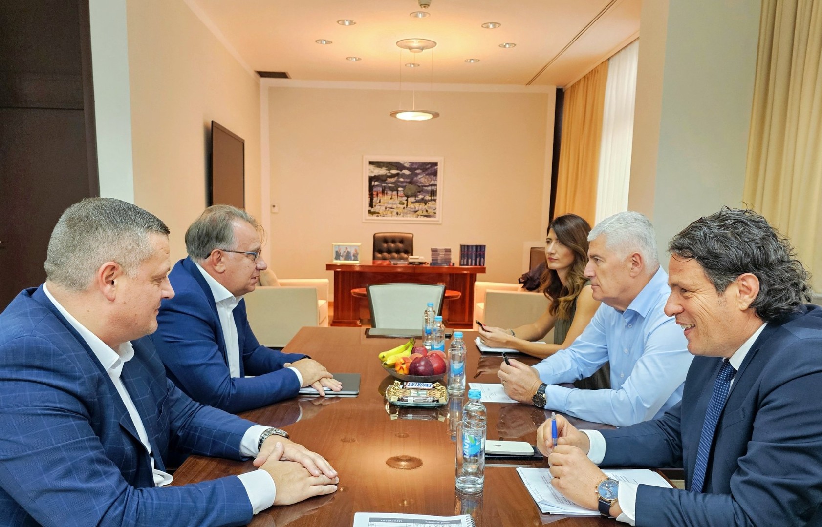 Nikšić i Čović o prioritetima u Federaciji BiH