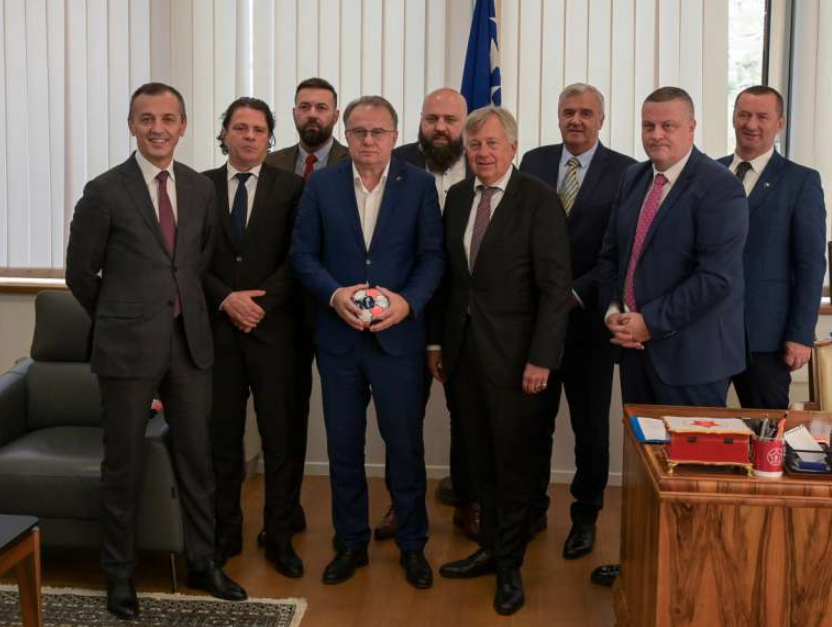 Nikšić s rukovodstvom EHF-a: Vlada FBiH nastavlja podržavati stabilizaciju i razvoj bh. rukometa