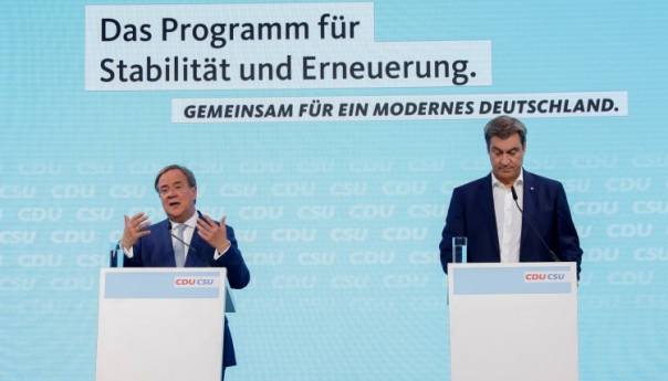 Njemački demokršćani glasačima obećavaju 'stabilnost i obnovu'